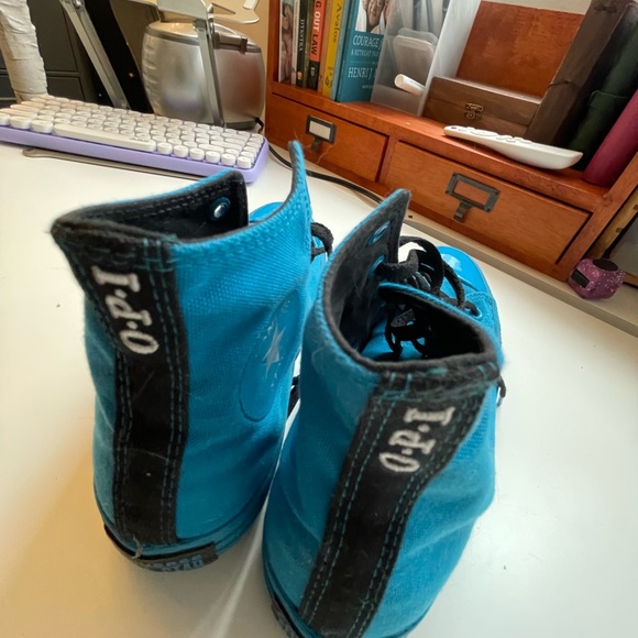 Converse/OPI collab “Music is my Muse” high tops. - Picture 1 of 3